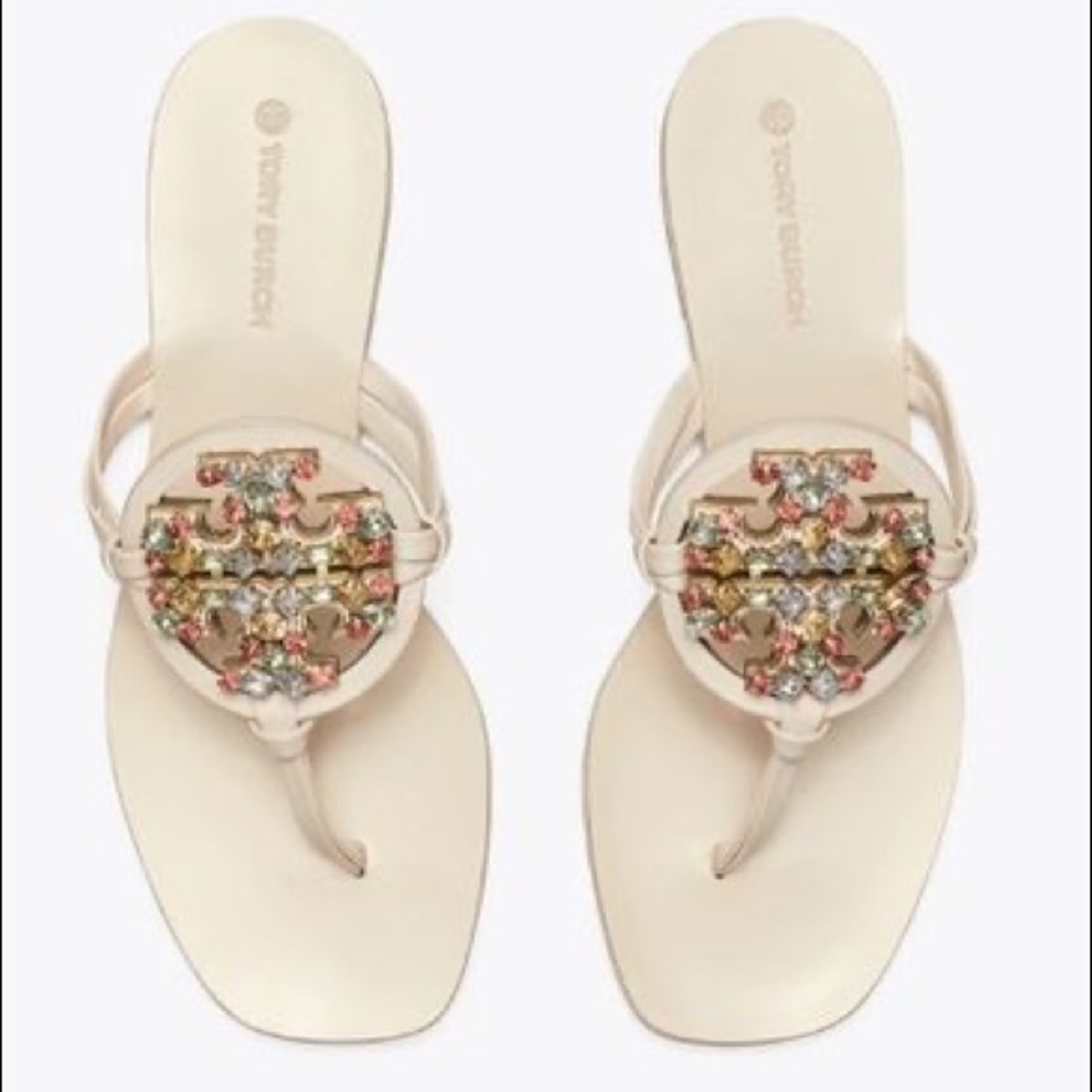 Tory Burch Crystal Miller Sandals
